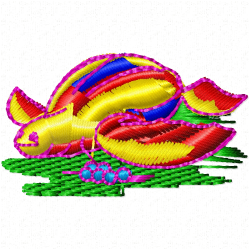 Turtle Embroidery Design 1 Turtle Embroidery Design 1